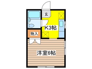 ロータスハイツの物件間取画像